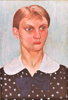 Hedwig Woermann · Porträtstudie/Mädchen 1915 · Sammlung Landkreis Vorpommern-Rügen